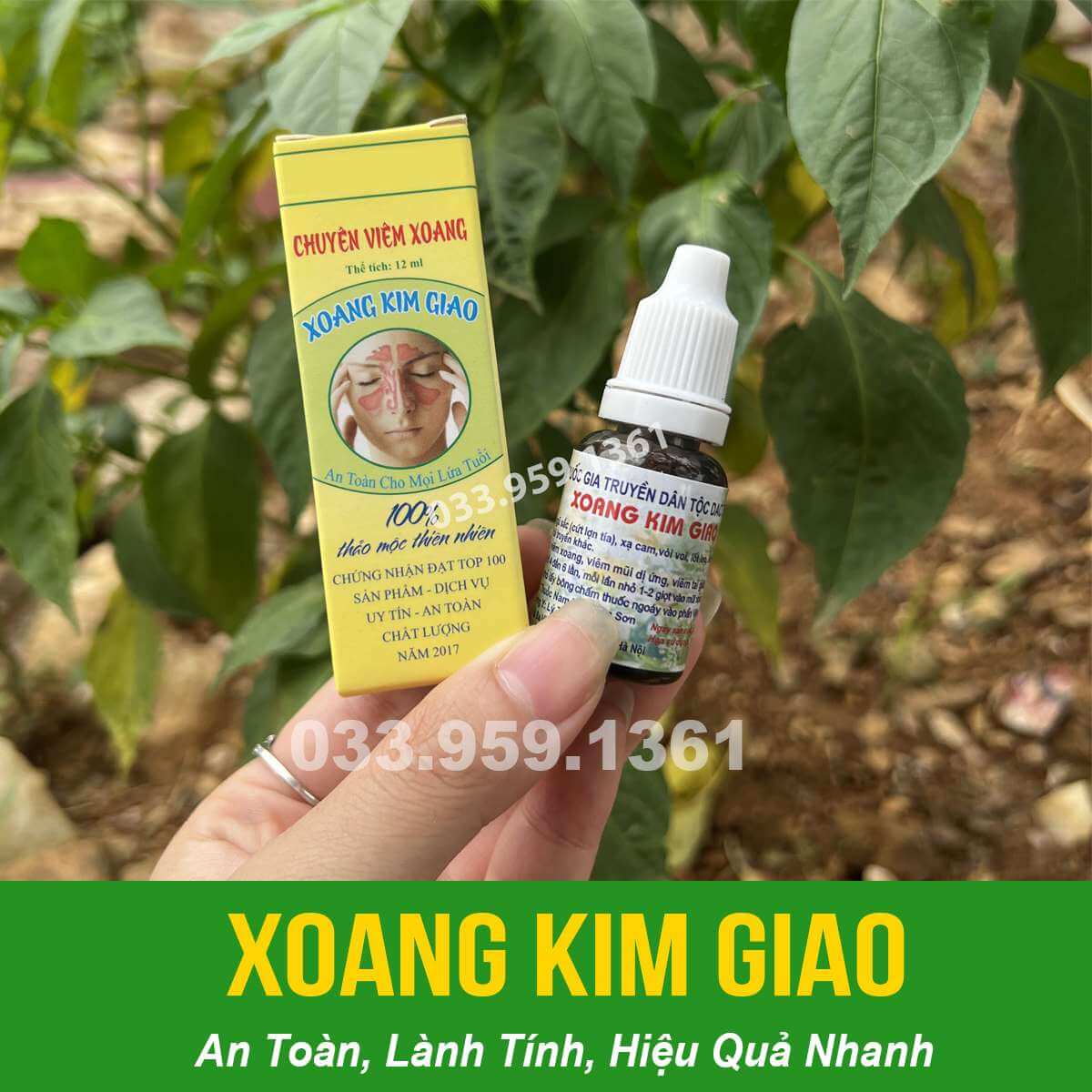 Xoang Kim Giao - giải pháp cải thiện tình trạng viêm xoang đau sau gáy 